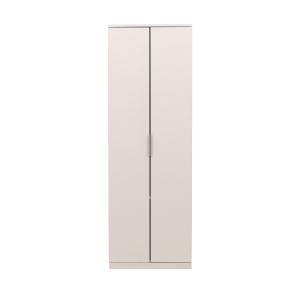 Armoire 2 porte en bois H177cm - Beige