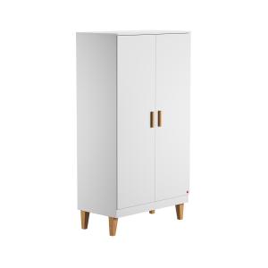 Armoire 2 Portes avec 2 Étagères et 1 Penderie L100 x H186…