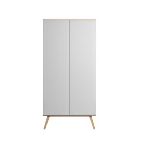 Armoire 2 Portes avec Penderie et 8 Étagères L100 x H207cm…