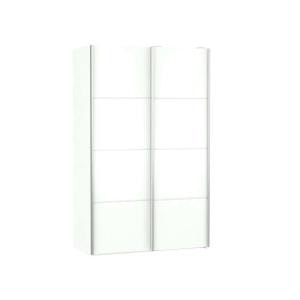 Armoire 2 Portes Bois Blanc 122,1x201,5h cm