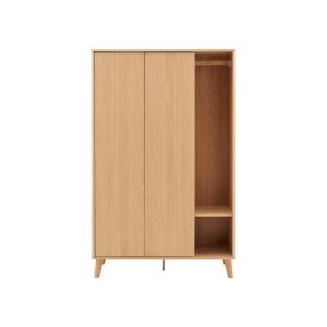 Armoire 2 portes effet bois H200