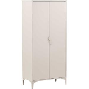 Armoire 2 portes en métal piring beige