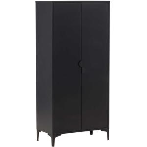 Armoire 2 portes en métal piring noir