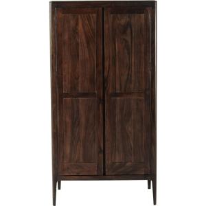 Armoire 2 portes en Sheesham massif