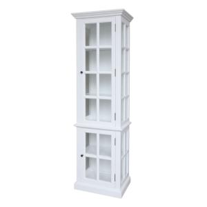 Armoire 2 portes rangement chambre salle de bain bois blanc…