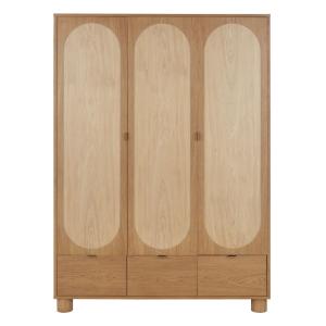 Armoire 3 portes 3 tiroirs L135
