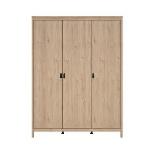 Armoire 3 portes blanc L150 cm