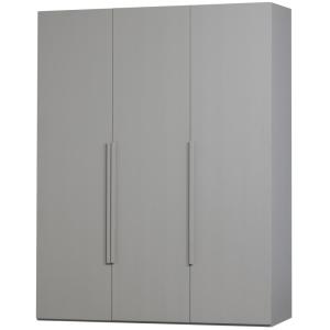 Armoire 3 portes en décor de noyer gris