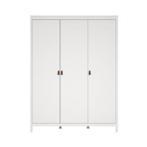Armoire 3 portes L150 cm - Blanc