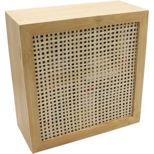 Armoire à pharmacie murale en bambou naturel 30,2 x 13 x 30…