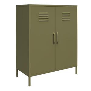 Armoire avec 1 porte en vert olive