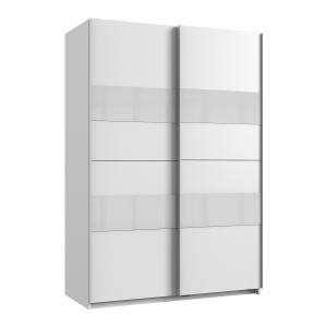 Armoire avec insert - L135 cm - Blanc