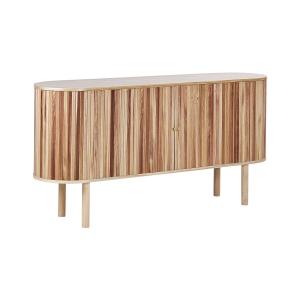 Armoire bois de paulownia marron clair