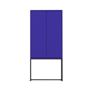 Armoire buffet 2 portes en MDF Bleu Prusse