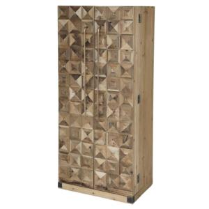 Armoire de bar desserte en bois de sapin recyclé 64.5 x 45…