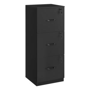Armoire de bureau avec 3 tiroirs verrouillables pour format…