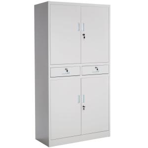 Armoire de classement en acier 3 étagères réglables en haut…