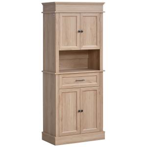 Armoire de cuisine 2 placards 2 portes tiroir imitation chê…