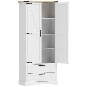 Armoire de cuisine 2 portes 2 tiroirs panneaux de particule…