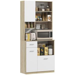 Armoire de cuisine tiroir bois aspect bois