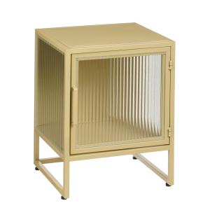 armoire de rangement Clifton Beige Fer H50