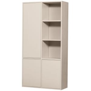 Armoire de rangement en pin beige