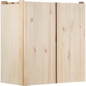 Armoire de rangement en pin massif nova 76.5 x 40.5 x 79.5…