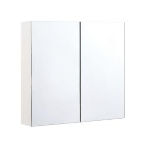 Armoire de toilette murale 80 cm 70 cm blanc