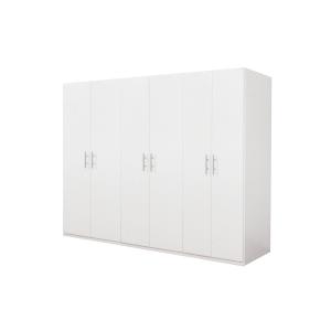 Armoire en bois blanc 270x53 cm