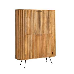 Armoire en bois marron 126 cm