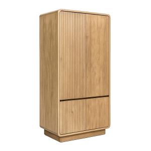 Armoire en teck beige H 190 cm