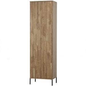 Armoire haut en bois de chêne marron