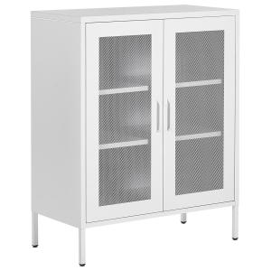 Armoire métal blanc