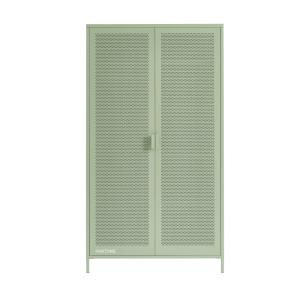 Armoire métal vert amande 2 portes