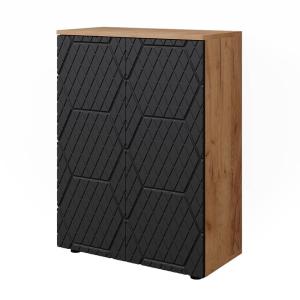 Armoire midisch  Anthracite avec structure en nid dabeille…