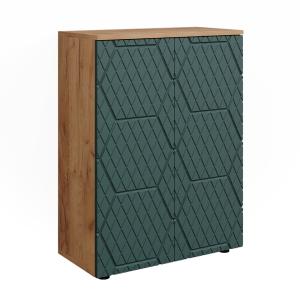 Armoire midisch, Vert/force de lor effet bois 60 x 81 cm