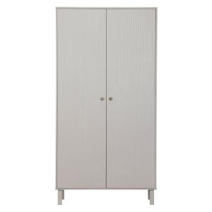 Armoire moderne 2 portes en bois massif