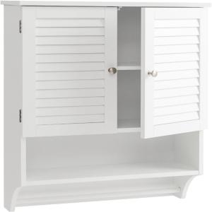 Armoire murale blanche de salle de bain