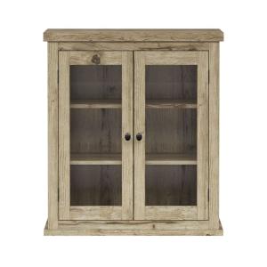 Armoire murale de salle de bain en effet bois marron avec é…