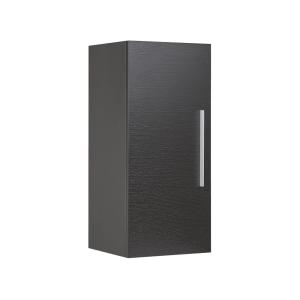 Armoire murale de salle de bains 40 cm noir