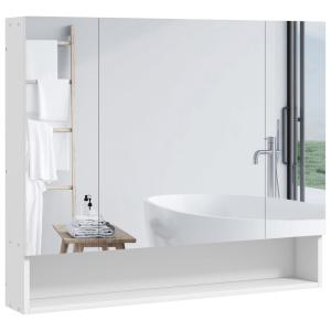 Armoire murale salle de bain avec miroir 3 portes miroir MD…