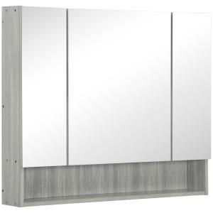 Armoire murale salle de bain avec miroir 3 portes miroir MD…