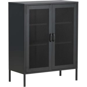 Armoire noire en acier