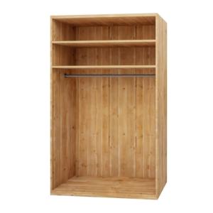 Armoire penderie à vêtements bois massif