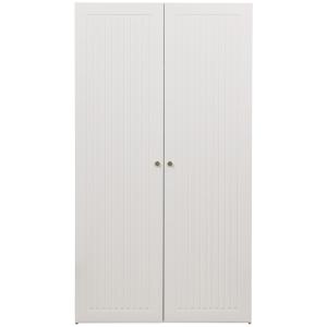 Armoire penderie en pin blanc