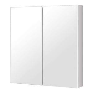Armoire toilette avec miroir murale blanc 62 x 11 x 65 cm