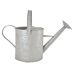 Arrosoir zinc ancien 3.5 L gris