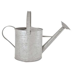 Arrosoir zinc patiné 6.5 L ancien