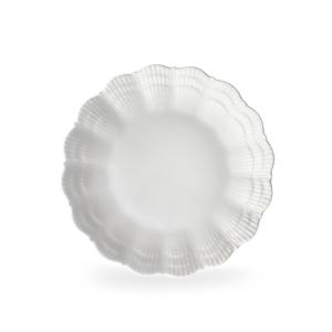 Assiette à pain en Porcelaine Blanc
