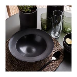 Assiette à pâte Gris Foncé